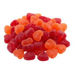 Mini Pfirsisch Herze Gezuckert