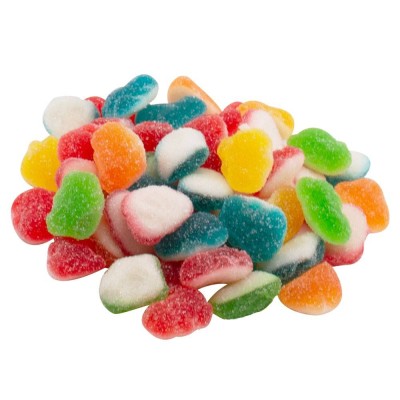 Mini Bunte Frösche Gezuckert