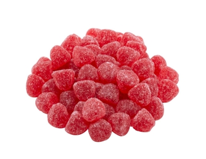 Mini Drops Erdbeeren Gezuckert
