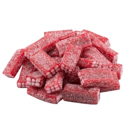 Saure Erdbeeren Bricks