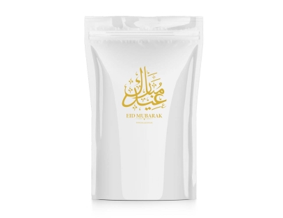 Eid Mubarak Mix 1 Kilo Fruchtgummi Weiss-Gold