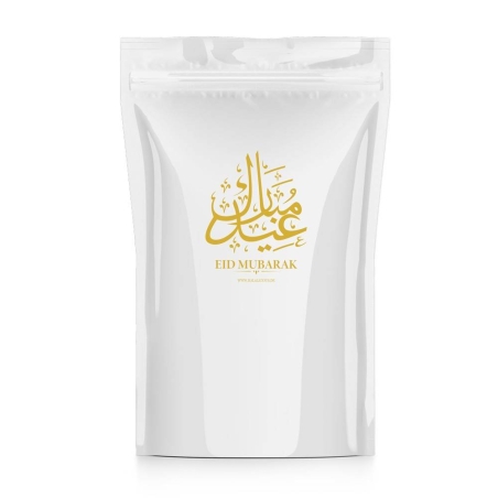 Eid Mubarak Mix 1 Kilo Fruchtgummi Weiss-Gold