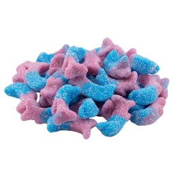 Saure Bubblegum Delfine - Vegetarisch