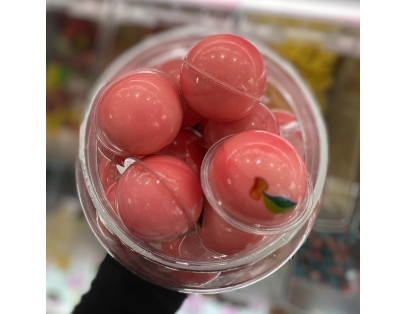 Halal Soft Ball Candy Pfirsich 1 Stück