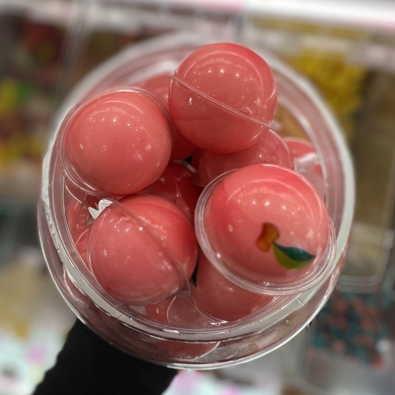 Halal Soft Ball Candy Pfirsich 1 Stück