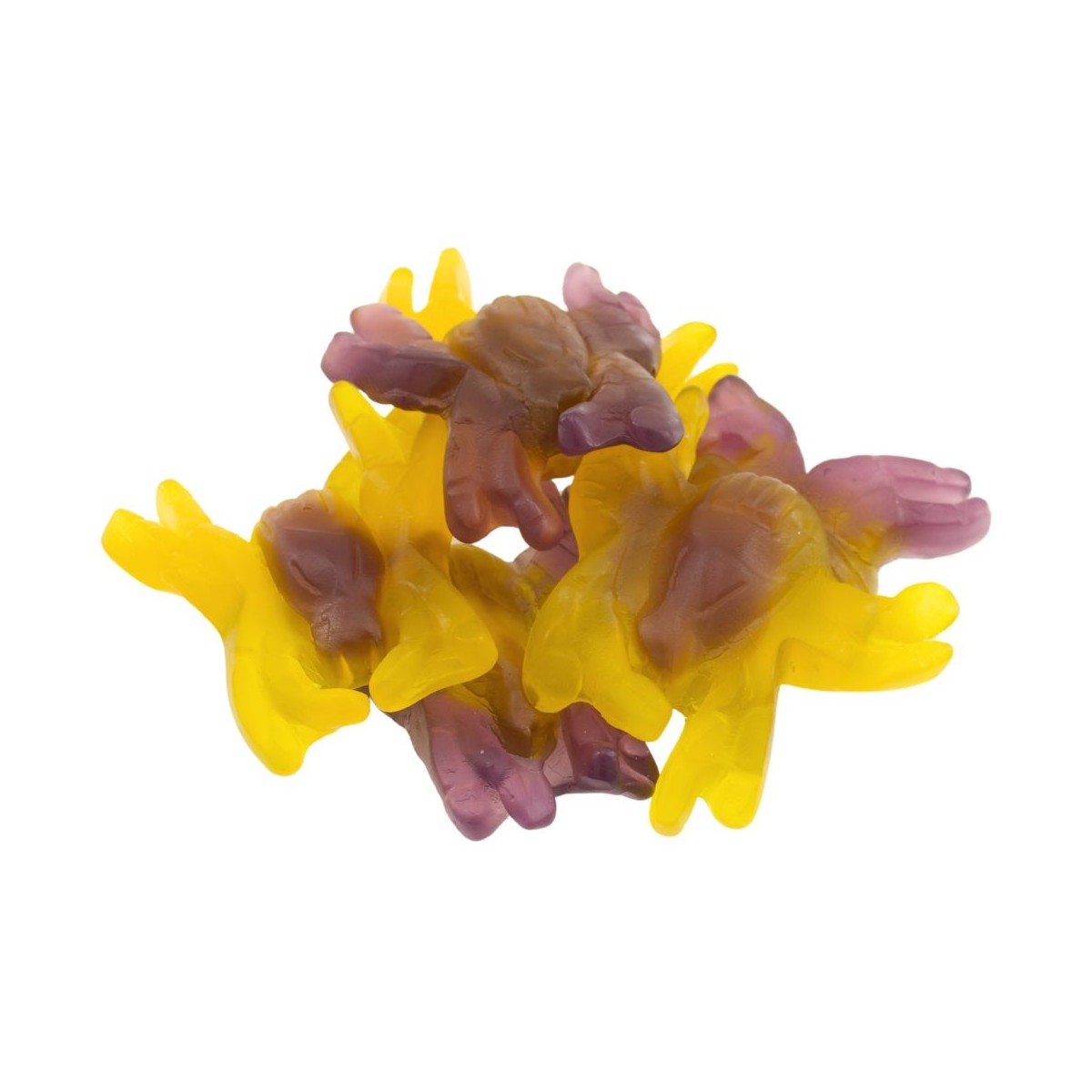 XL Spinnen: Köstliche Süßigkeiten in lila und gelb | Halalicious