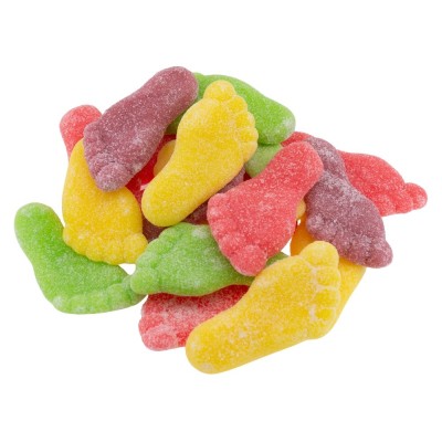 Fruchtgummi in Fußform, bunte Leckerei für den Naschspaß | Halalicious