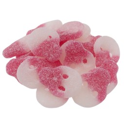 Rot-Weisse Schädel Fruchtgummi – sauer, spritzig & vegan