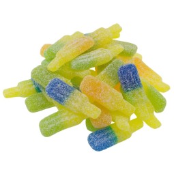 Bunte Eis am Stiel Fruchtgummi – sauer, spritzig & vegan