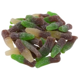 Cola Mix Fruchtgummi Flaschen gezuckert | Halalicious
