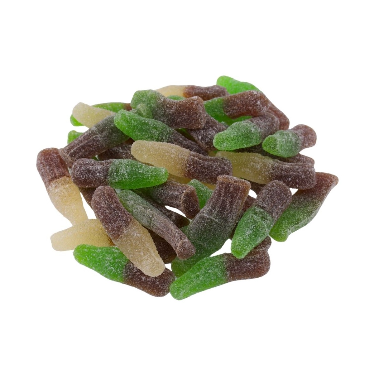Cola Mix Fruchtgummi Flaschen gezuckert | Halalicious