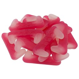 Vegane Vampirzähne – Fruchtgummi mit Biss | Halalicious