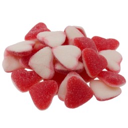 Rote gezuckerte Herzen – Halal Fruchtgummi | Halalicious