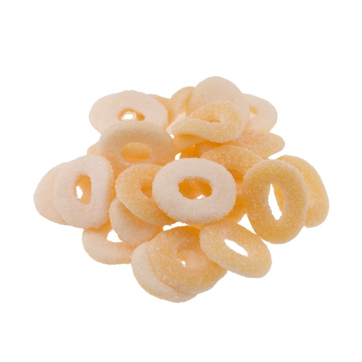 Pfirsich-Ringe gezuckert – Halal Fruchtgummi aus Berlin