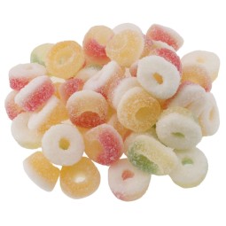 Mini Bunte Ringe – Halal Fruchtgummi | Halalicious Berlin