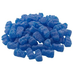 Saure Blaue Bären – Vegane Fruchtgummis mit Geschmack
