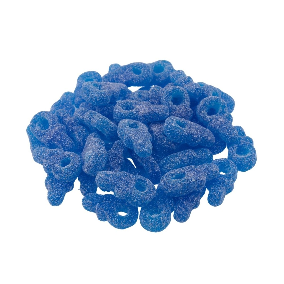 Saure Blaue Schnuller – Vegane Fruchtgummis mit Biss