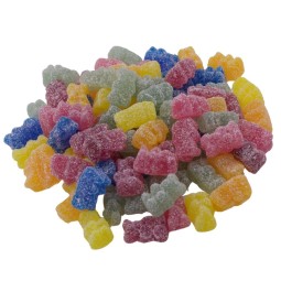 Saure Bunte Bären – Vegane Fruchtgummis für Naschfans