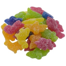 Saure Bunte Dinos– Vegane Fruchtgummis für Naschfans