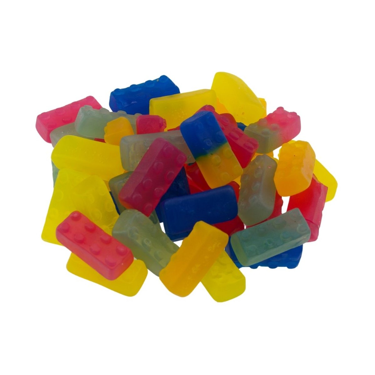 Vegane Fruchtgummi-Bausteine – Bunter Naschspaß in Steinform