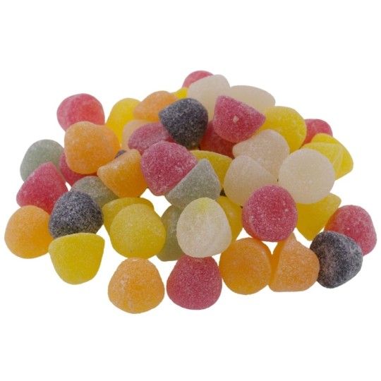 Riesen Drops – Vegane Fruchtgummis im XL-Format