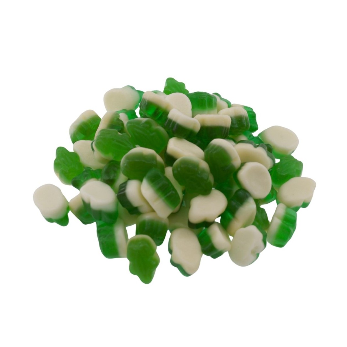 Mini Frösche mit Schaum – Fruchtgummis mit weicher Unterseite