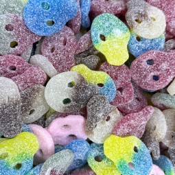 Vegane Fruchtgummi Schädel – Bunte Vielfalt & Süße Geschenkideen