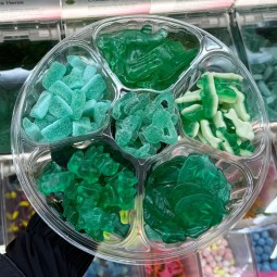 Candyplatte Türkis Mix – Fruchtige Gummibonbons in Türkis | Halalicious