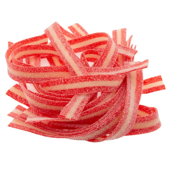 Saure Erdbeere-Vanille Bänder