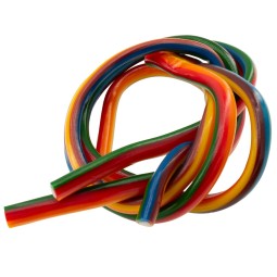 Regenbogen Kabel XXL – Vegane Fruchtgummis