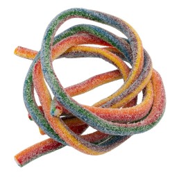 Saure Regenbogen Kabel XXL – Vegane Fruchtgummis