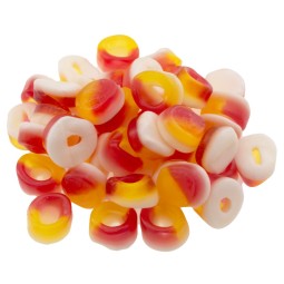 Mini Pfirsich Ringe – Fruchtiger Jelly Genuss | Halalicious