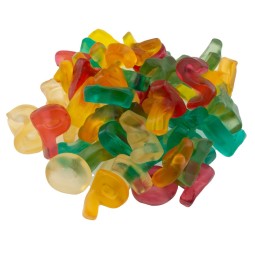 Mini Jelly Buchstaben – Bunter Fruchtgummi Spaß | Halalicious