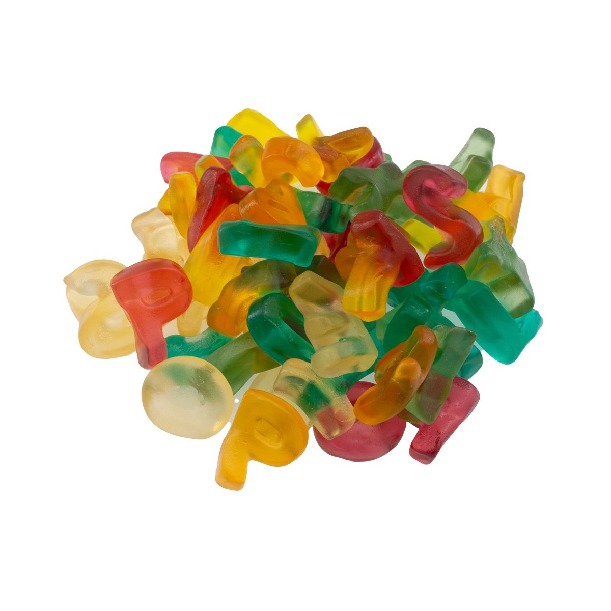 Mini Jelly Buchstaben – Bunter Fruchtgummi Spaß | Halalicious