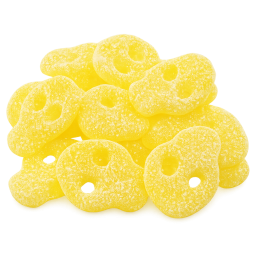 Ananas Schädel Fruchtgummi – sauer, spritzig & vegan