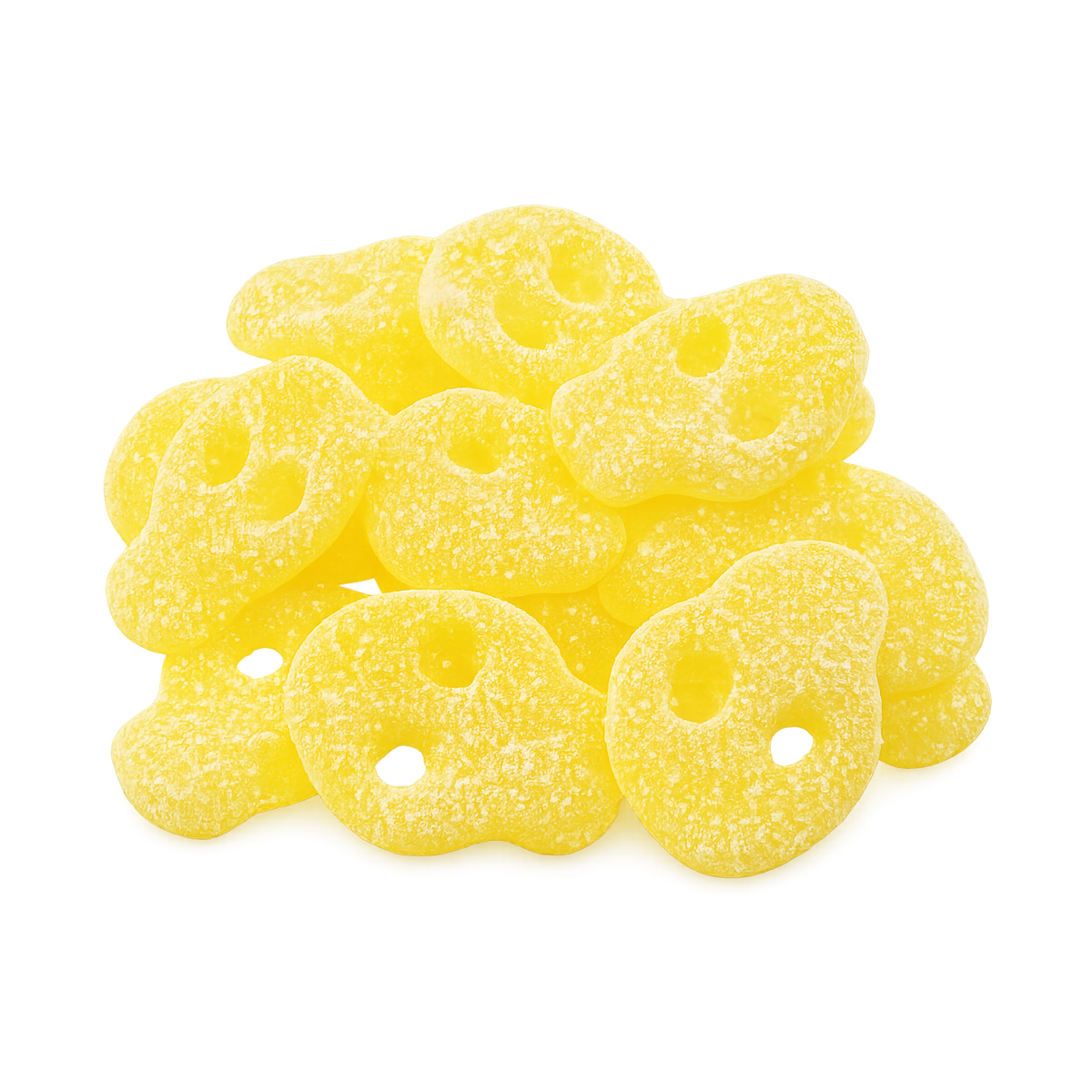 Ananas Schädel Fruchtgummi – sauer, spritzig & vegan