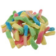 Saure Neon Würmer | Halalicious