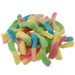 Saure Neon Würmer | Halalicious