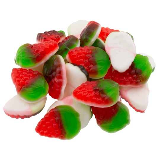 Mini Erdbeeren mit Schaum | Halalicious
