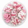 Rosa Candyplatte – Süßer & Saurer Fruchtgummi Mix | Halalicious